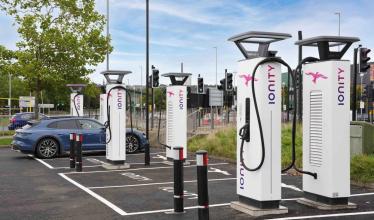 IONITY charge points at Gateshead shopping centre